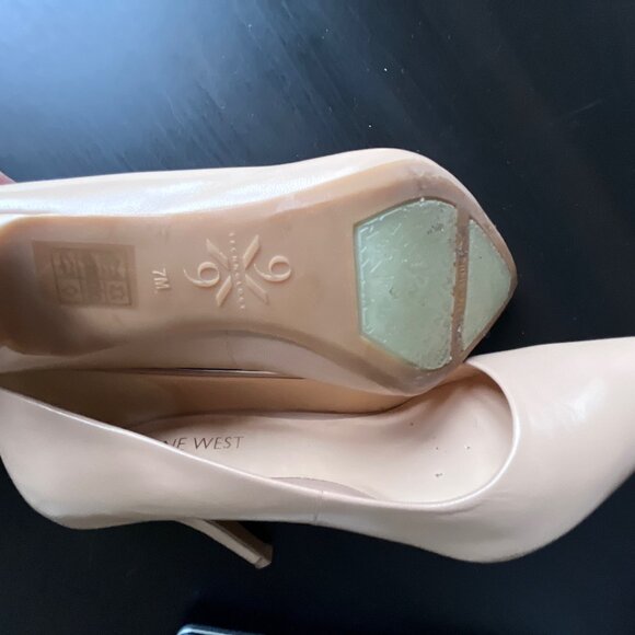 Nine West Heels Beige Size 7 - Picture 4 of 4
